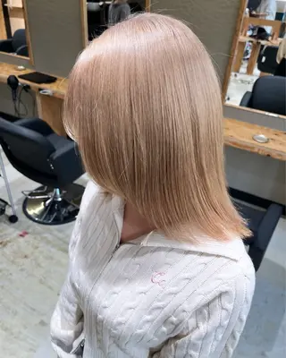 ミディアム 🏅EIGHT難波/ 【店長】タモツのヘアスタイル