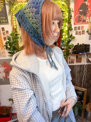 ミディアム カラー カラーパティシエ facce🌼ikoのヘアスタイル