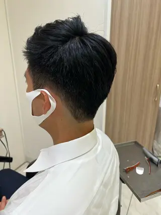 メンズ 顔周り/韓国レイヤー junkaのヘアスタイル