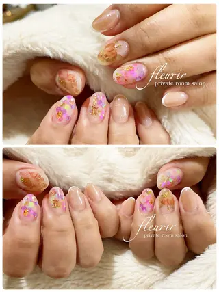 ネイル フルリール 【プライベートサロンのネイルデザイン