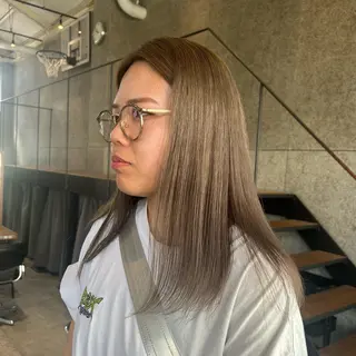 カラー 🍓ダメージレスで 可愛く🍓HINAのヘアスタイル