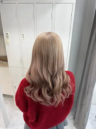 セミロング 野崎/カラー特化 /天王寺のヘアスタイル