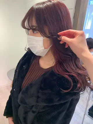 セミロング 🌷星野 朱理🌷のヘアスタイル