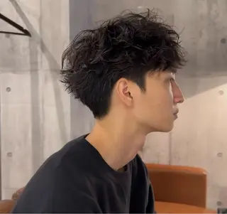 ショート 羽深 悠大のヘアスタイル