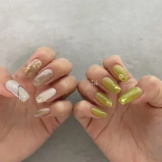 ロング ネイル tiele nailのネイルデザイン