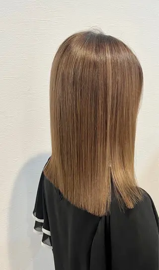 ミディアム 丸橋 友貴のヘアスタイル