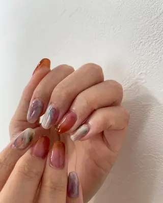 ネイル kiii.__ ✴︎*のネイルデザイン