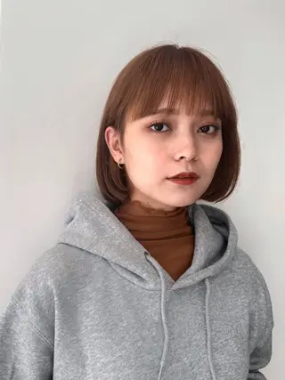 ショート カラー 透明感/ベージュ /kazui🐈のヘアスタイル