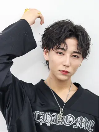 パーマ ヘアアレンジ メンズ メンズ特化❤️🔥 RIKU❤️🔥のヘアスタイル