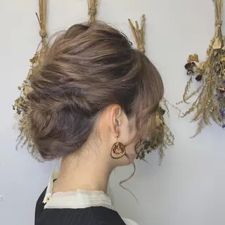 ミディアム 森 隆司のヘアスタイル