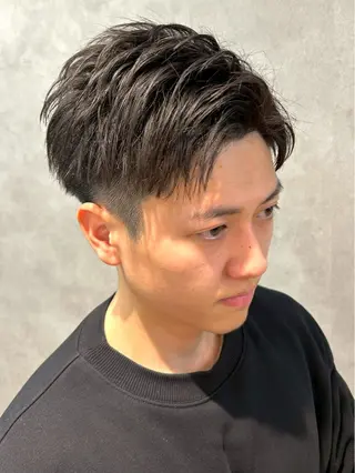 メンズ メンズ/ハイトーン 【yoshiki】のヘアスタイル
