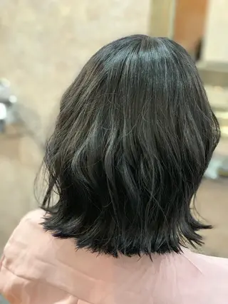 ショート ank classic hair【アンククラシックヘアー】所属・バレイヤージュ ハイライト　齋藤祐哉のヘアスタイル