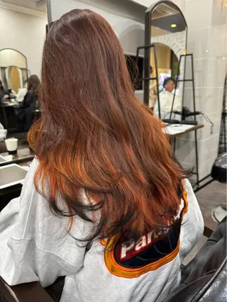 ロング カラー limit ユイカ/ ハイトーンカラー🫟のヘアスタイル