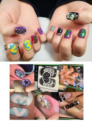 ネイル リセス 高田馬場のネイルデザイン