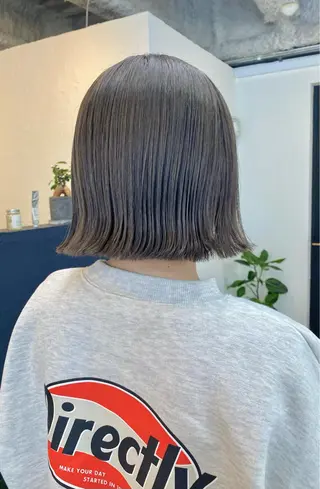 ミディアム カラー 暖色カラー/天神/ ヘイマサクラのヘアスタイル