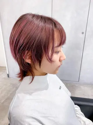 ショート 🌈モテ色 村上のぶきのヘアスタイル