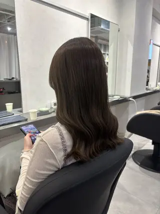 セミロング カラー seiya/ ブリーチなしWカラーのヘアスタイル