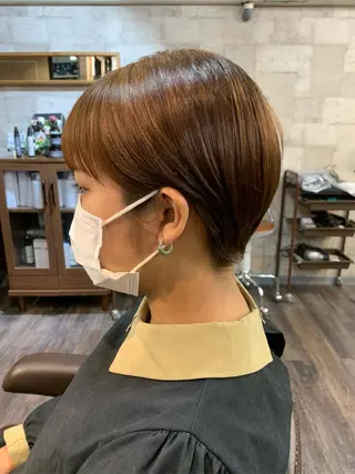 ショート KISS SWAN所属・B E C H I C O〔べち子〕のヘアスタイル