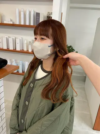 ロング 🤍似合わせパーマ 奥田沙耶🫧のヘアスタイル