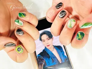 メンズ ネイル Genie Nailsのネイルデザイン