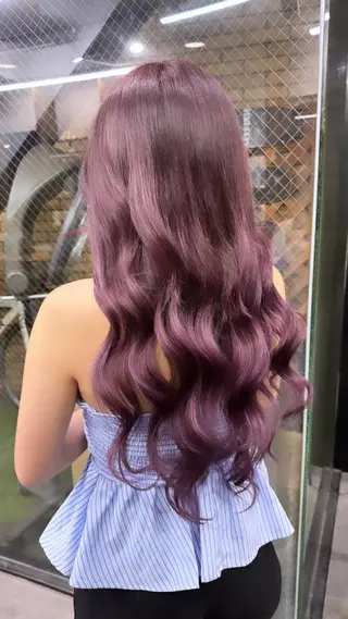 ロング カラー LAFF ゆめのヘアスタイル