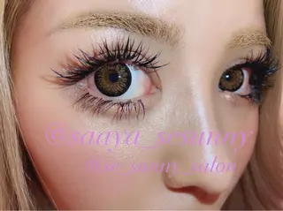 マツエク・マツパ SESUNNY セサ二ー　SAYAのマツエク・マツパデザイン