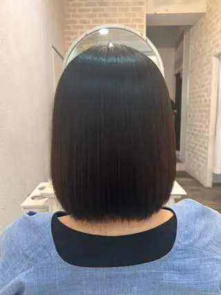ミディアム パーマ 小磯 維織のヘアスタイル