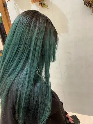 ロング カラー 🩵ANELA東口 齋藤琴音💚のマツエク・マツパデザイン