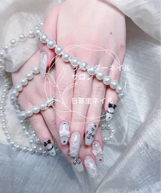 ネイル ラベンダー💖日暮里 ルル💖ネイルのネイルデザイン