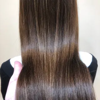 ロング カラー 小顔ボブ/お悩み解決 /ボブパーマ/とういのヘアスタイル