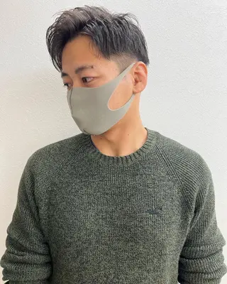 ショート カラー パーマ ヘアアレンジ メンズ 【池袋/スパイキー ショート】ⓝⓘⓜⓤのヘアスタイル