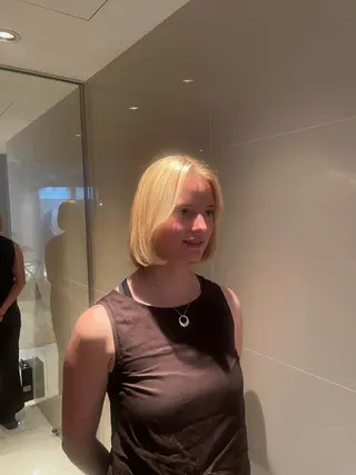 ショート 縮毛矯正/レイヤー /ひかるのヘアスタイル