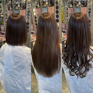 ロング カラー ヘアアレンジ haco+所属・🌈派手髪エクステ ブレイズ🌈ひろとのヘアスタイル