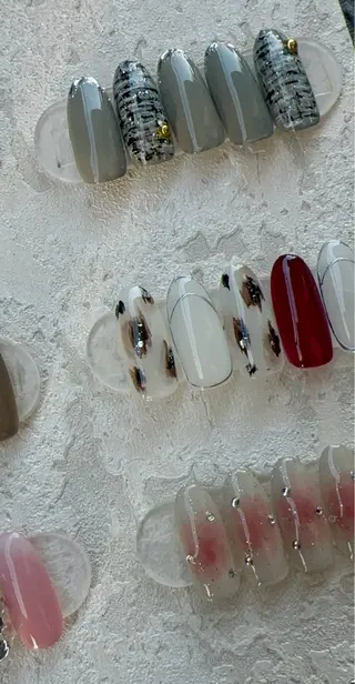 ネイル SEIKOスクールw 京橋ハンドモデル募集のネイルデザイン