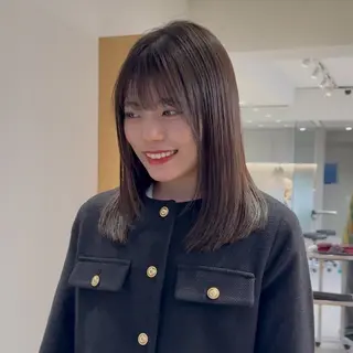 ミディアム カラー noa/ 渋谷のヘアスタイル