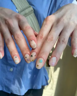 ネイル 草加ニュアンスネイル 🌚hersのネイルデザイン