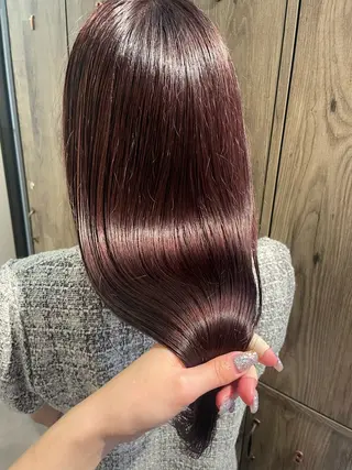 ロング 原 麻耶のヘアスタイル