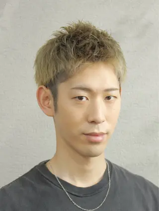 ショート メンズ メンズ/ケアパーマ /hayashiのヘアスタイル