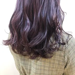 ロング カラー ベージュ/インナー カラー🤍Rieのヘアスタイル