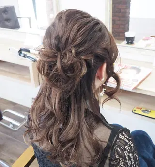 ロング 土屋 貴章のヘアスタイル