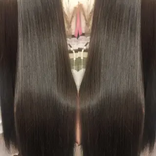 セミロング カラー パーマ ヘアアレンジ メンズ キッズ ネイル マツエク・マツパ 髪質改善🇰🇷 レイヤーカット/梅田のヘアスタイル