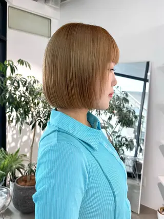 ミディアム カラー Nico所属・ご予約は2月まで！ maho‪🐈🎀のヘアスタイル