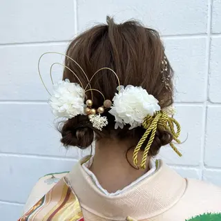 ヘアアレンジ インナーカラー♡ Nanakoのヘアスタイル