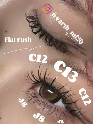 マツエク・マツパ miki💎 【EARTH西千葉】のマツエク・マツパデザイン