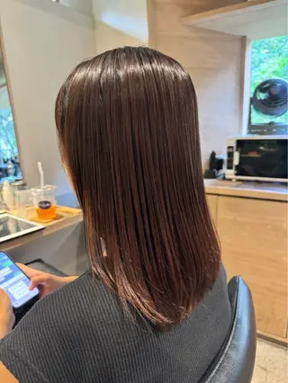 ミディアム カラー 近野 浩隆🐩のヘアスタイル