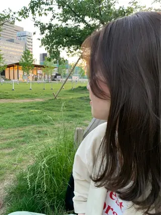 セミロング SALOWIN梅田茶屋町Suite店所属・韓国美容室出身 🌹Sana/梅田のヘアスタイル