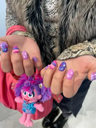 ネイル 🎀ボブ+ハイトーン シュカ👶🏻のヘアスタイル