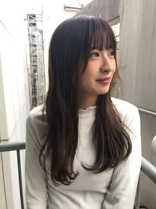 ロング カラー Utata  literie所属・🌷小野田 睦🌷のヘアスタイル