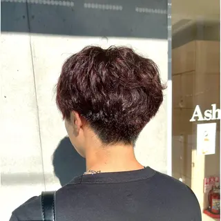 カラー メンズ 遠藤姫花 𝒂𝒔𝒉草加𓂃のヘアスタイル