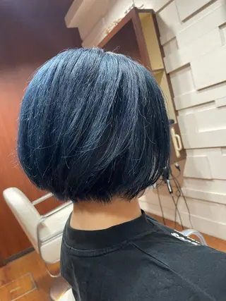 ミディアム こすげひろと カラー講師のヘアスタイル